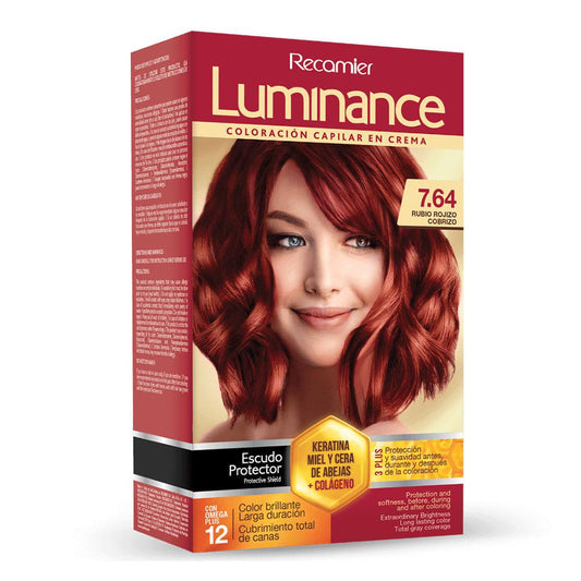 Tinte Luminance Rubio Rojizo Cobrizo 7.64