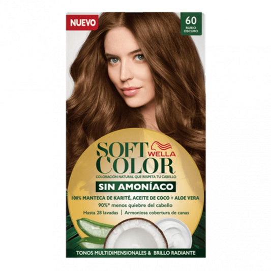 Tinte Soft Color de Wella Rubio Oscuro 60