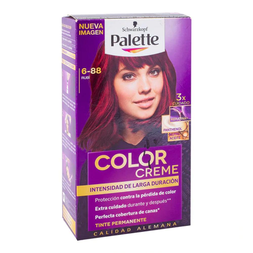 Tinte Palette Para Cabello Rubio 6-88
