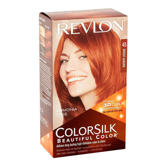 Tinte Revlon Colorsilk Bright Auburn #45