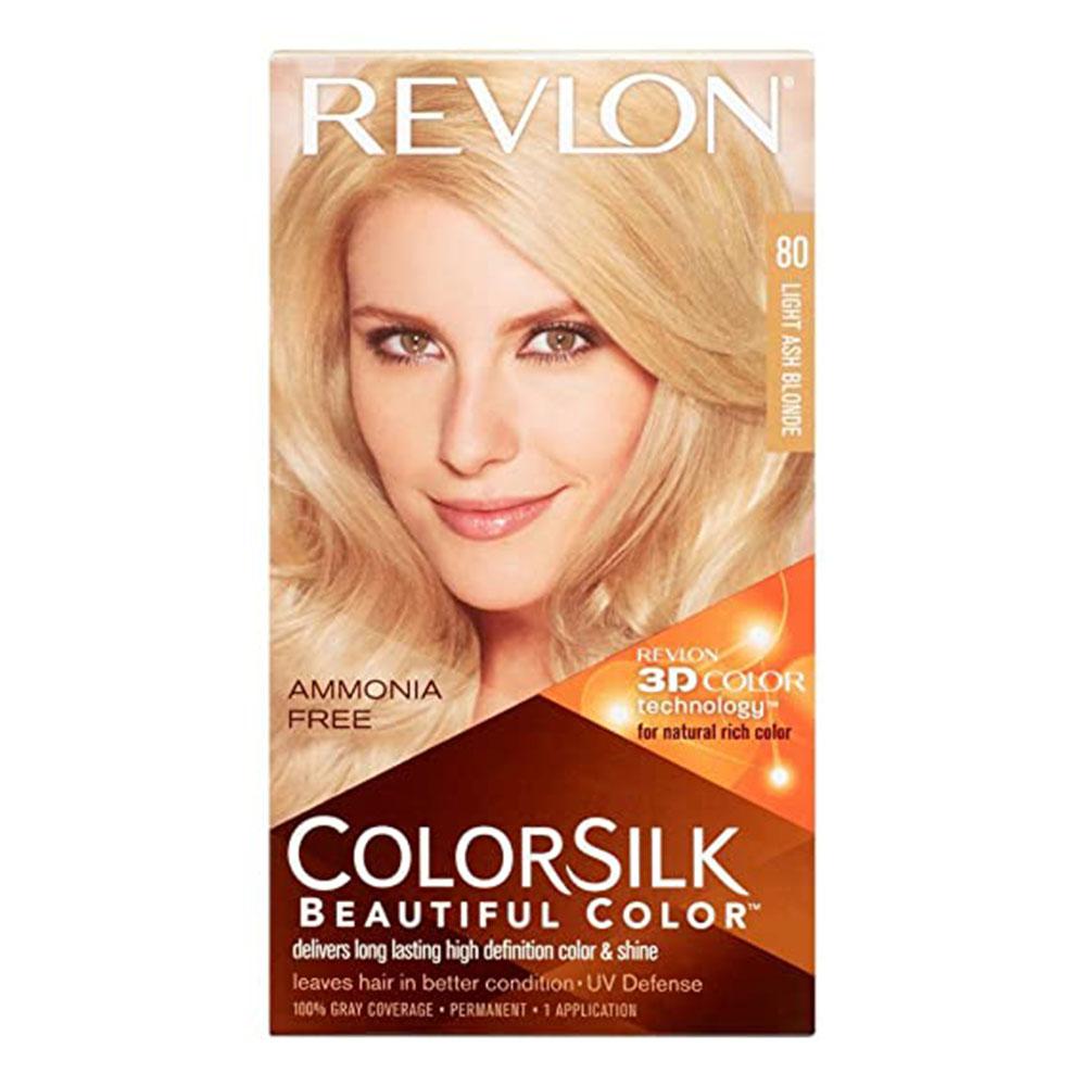 Tinte Revlon Colorsilk Light Ash Blonde #80