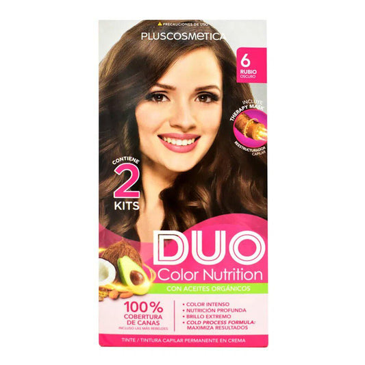 Tinte Duo Colorcream Rubio Oscuro #6