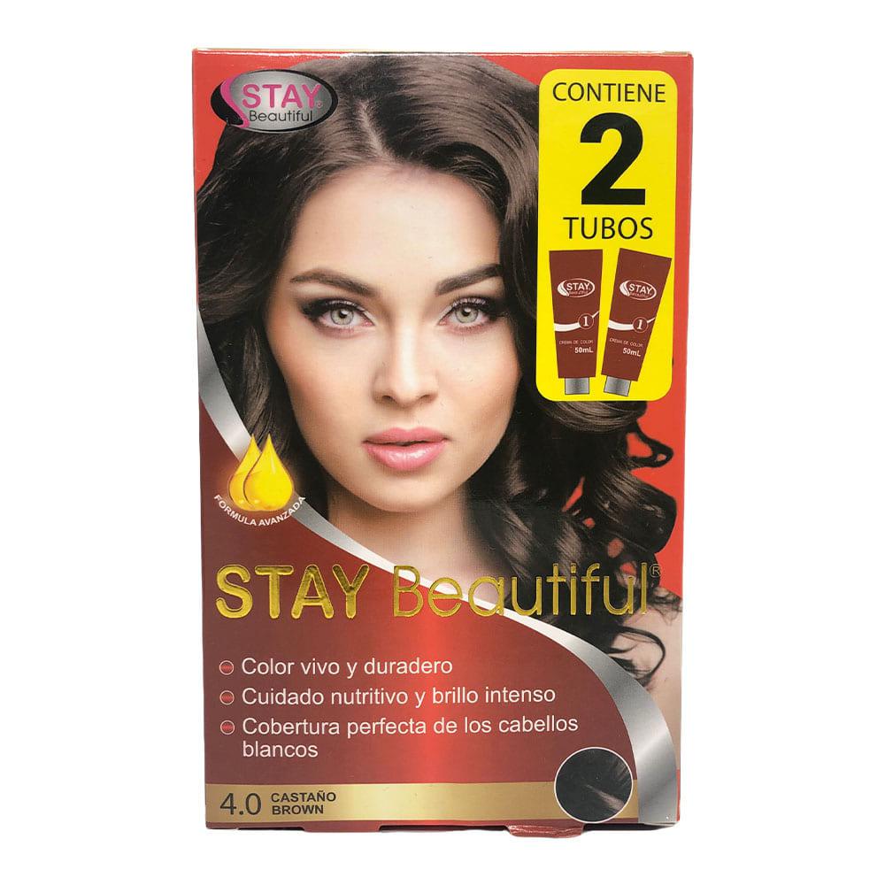 Tinte Castaño Stay Beautiful 2 Piezas