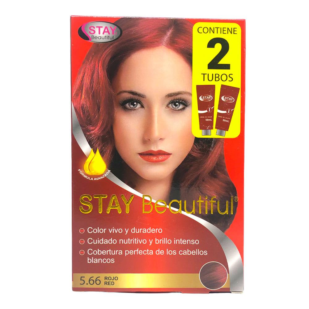 Tinte Rojo Stay Beautiful 2 Piezas