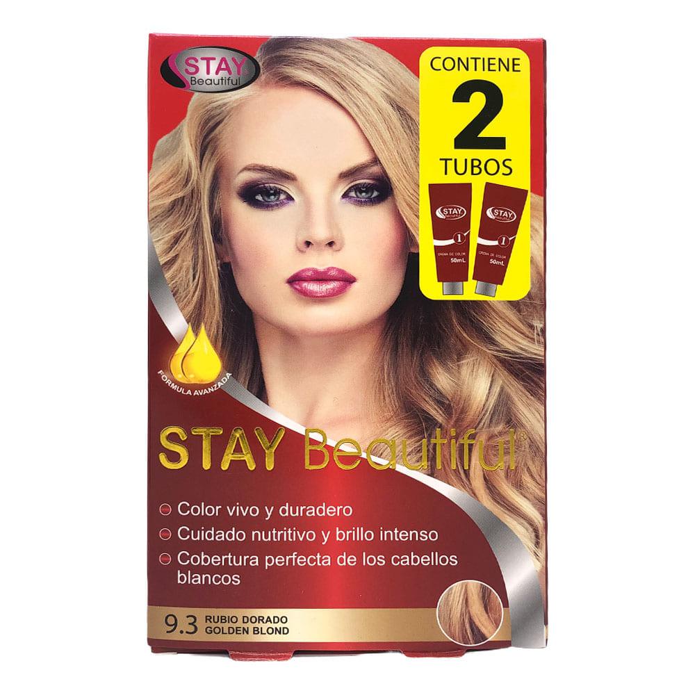 Tinte Rubio Dorado Stay Beautiful 2 Piezas