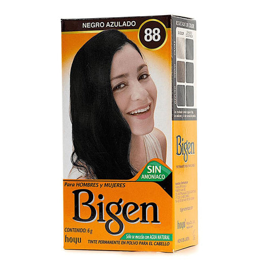 Tinte Bigen Permanente Negro Azulado #88