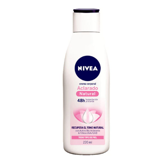 Crema Corporal Nivea Aclarado Natural 220 ml