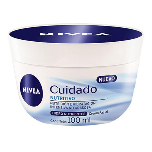 Crema Facial Nivea Cuidado Nutritivo 100 ml