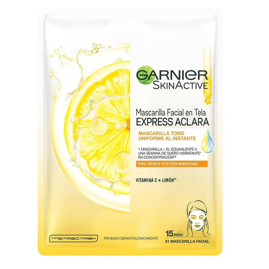 Mascarilla Facial Express Garnier Aclara