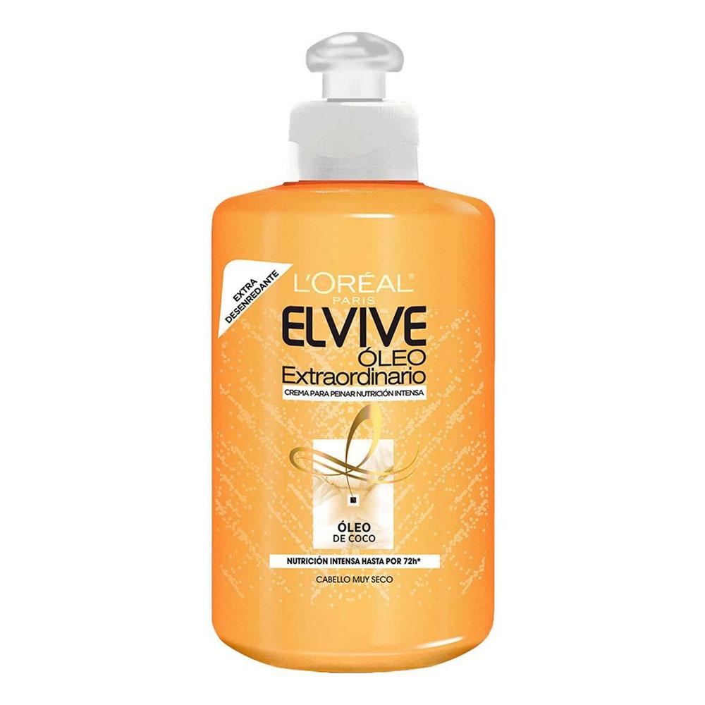 Crema de Peinar Elvive Oleo Extraordinario Coconut 300 ml