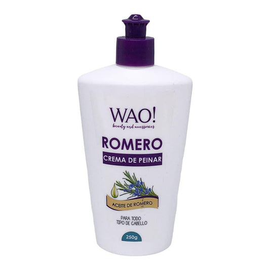 Crema Para Peinar Wao Con Romero 250 g