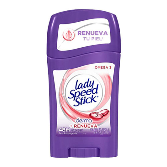 Desodorante en Barra Lady Speed Stick Derma Renueva + Omega 3 45 ml