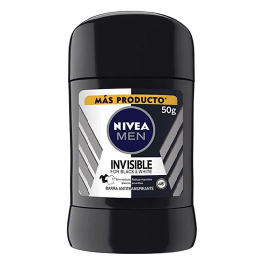 Desodorante en Barra Nivea Black & White 50 g