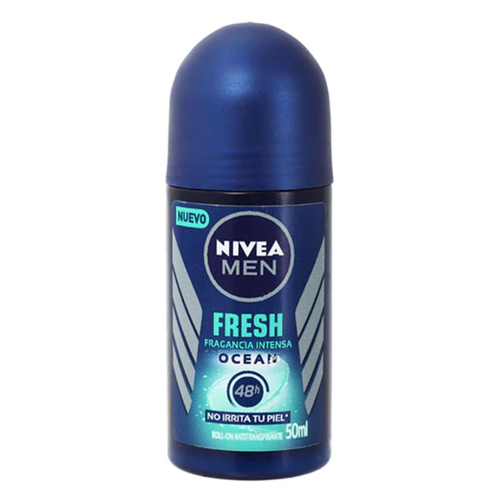 Desodorante Roll On Nivea Fresh Para Caballero 50 ml