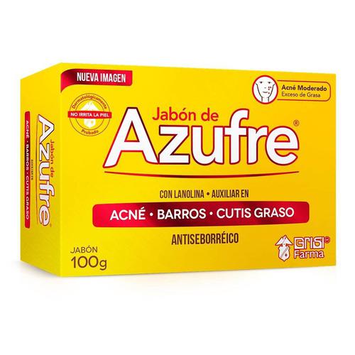 Jabón en Barra de Azufre Grisi 100 g