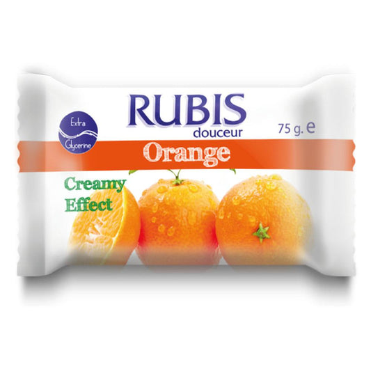 Jabon en Barra Rubis Naranja 75 g
