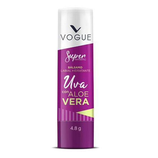 Bálsamo Labial Vogue de Uva Con Aloe Vera 4.8 g