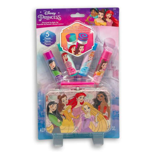 Bálsamo Labial Disney Princess Para Niña 5 Piezas