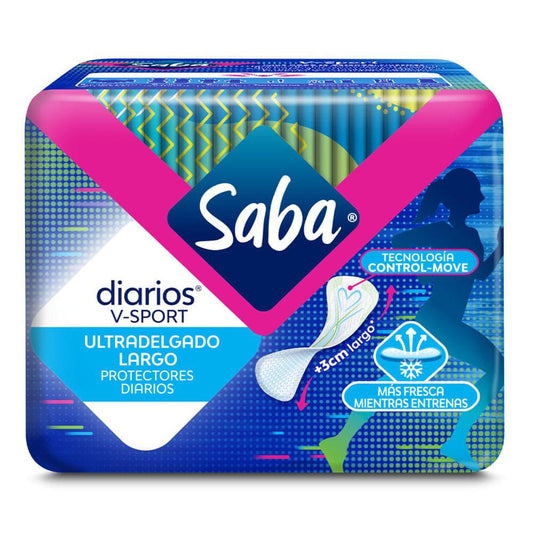 Protector Diario Saba Sport 28 Piezas
