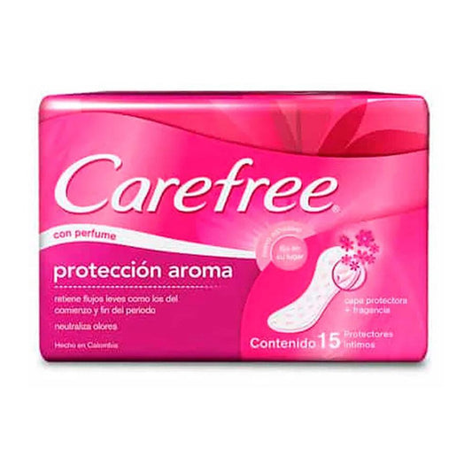 Protectores Diarios Carefree 15 Piezas