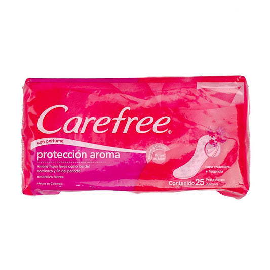 Protectores Diarios Carefree 25 Piezas