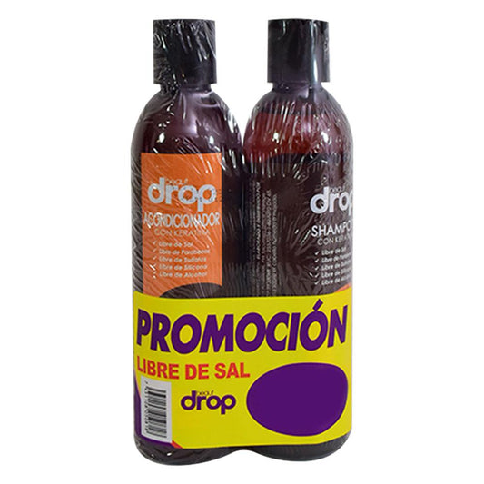 Shampoo + Acondicionador Beaudrop Keratina 250 ml