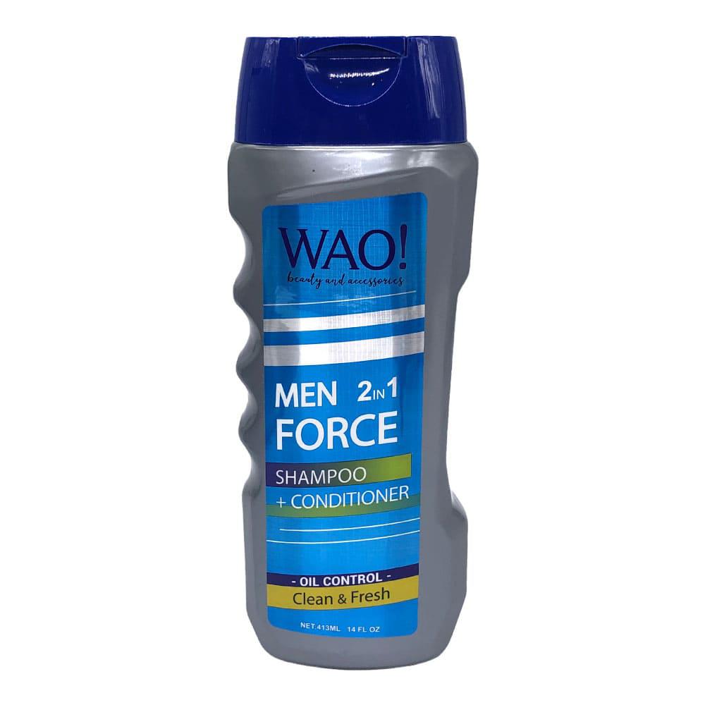 Shampoo Wao Force 2 en 1 413 ml