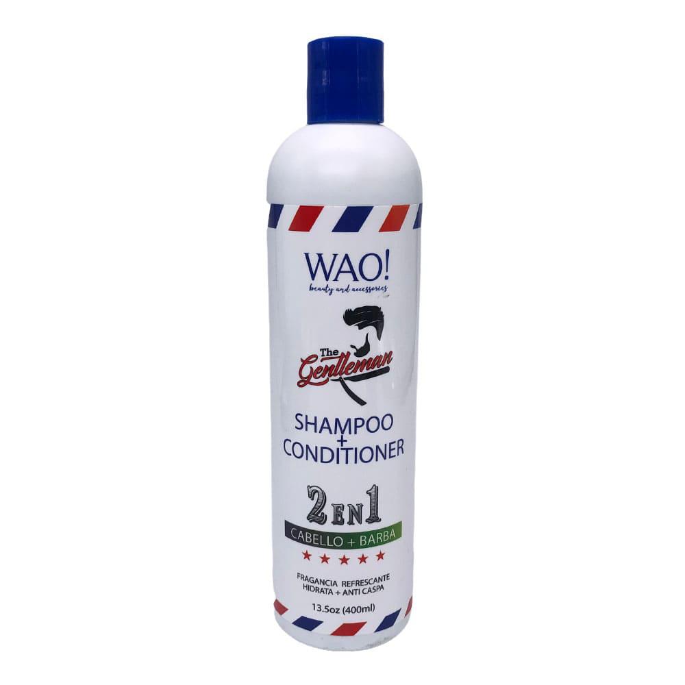 Shampoo y Acondicionador Wao 2 en 1 400 ml