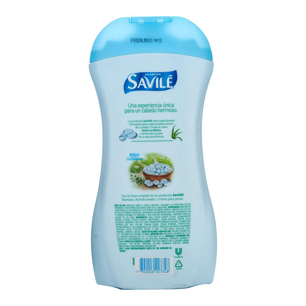 Shampoo Savile Biotina 550 ml