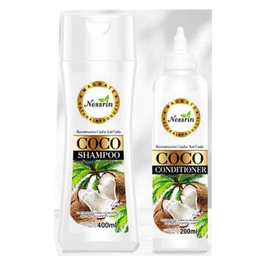 Shampoo + Acondicionador Nessrin Coco 400/200 ml