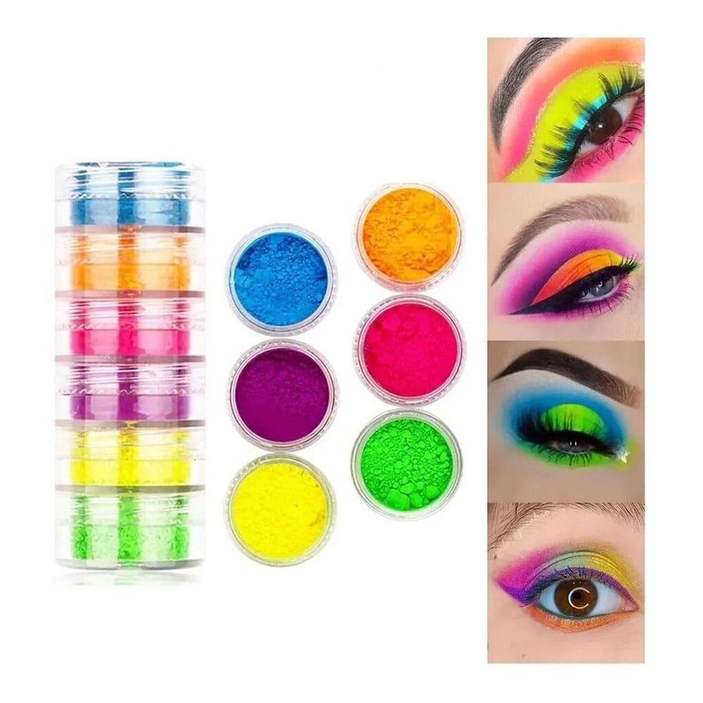 Sombra Tubo En Polvo P&W 6 Colores