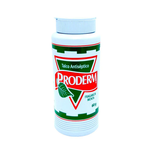 Talco Medicinal Proderm Menta Para Pies