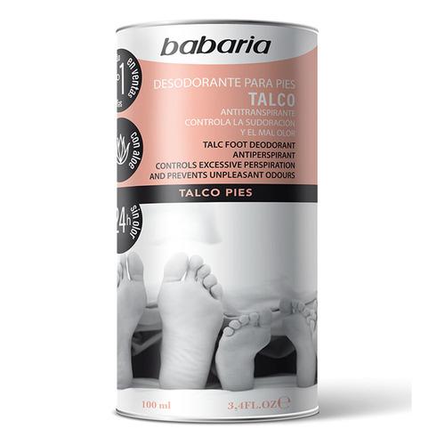 Talco Desodorante Para Pies Babaría 100 ml