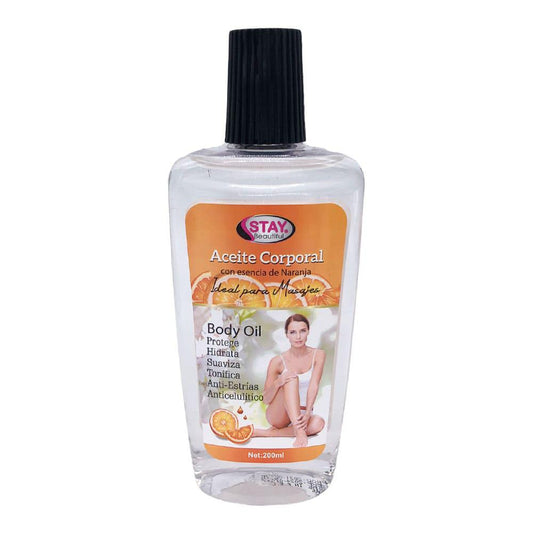 Aceite Corporal Stay Beautiful Con Esencia de Naranja 200 ml