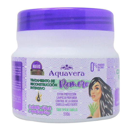 Tratamiento Reconstructivo Romero Aqueavera 500 g