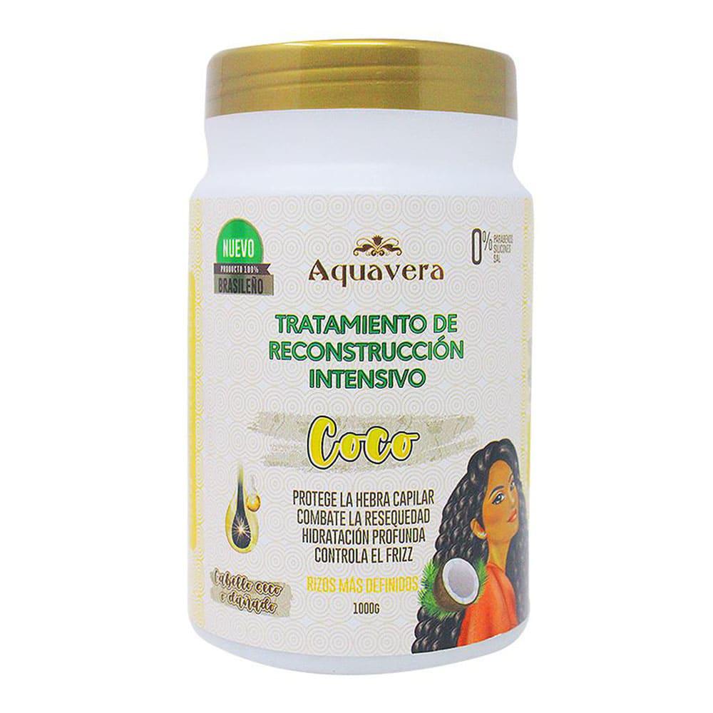Tratamiento Reconstructor Capilar de Coco Aquavera 1000 g