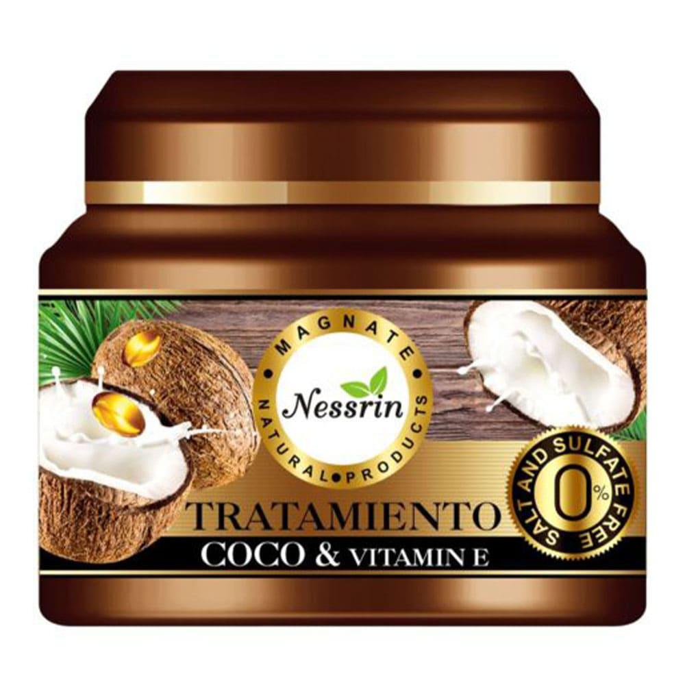 Tratamiento Para Cabello Nessrin Cococ y Vitamin E 650 ml