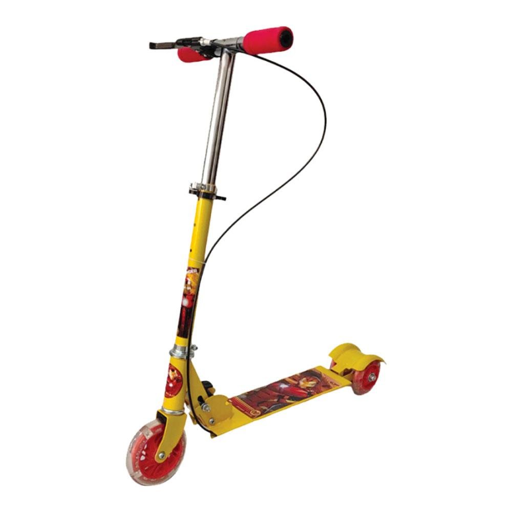 Scooter Iron Man Ruedas Con Luces