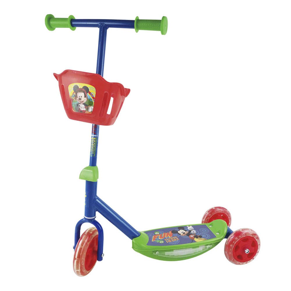 Scooter Mickey Mouses Ruedas con Luces