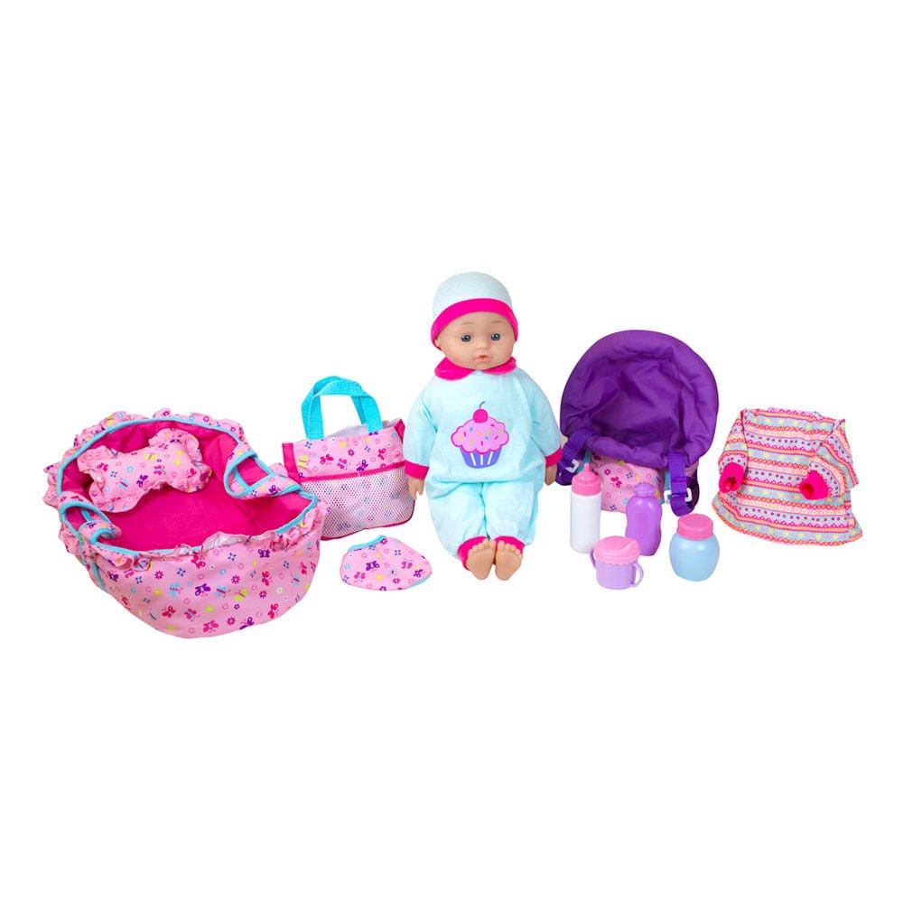 Set De Bebé Lissi Con Muñeca Con Accesorios