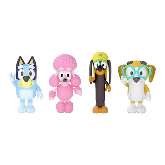 Set de Figuras Bluey 4 Piezas