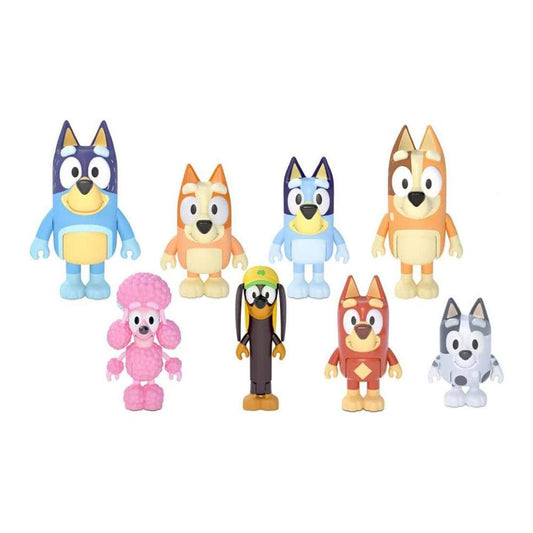 Set de Figuras Bluey 8 Piezas