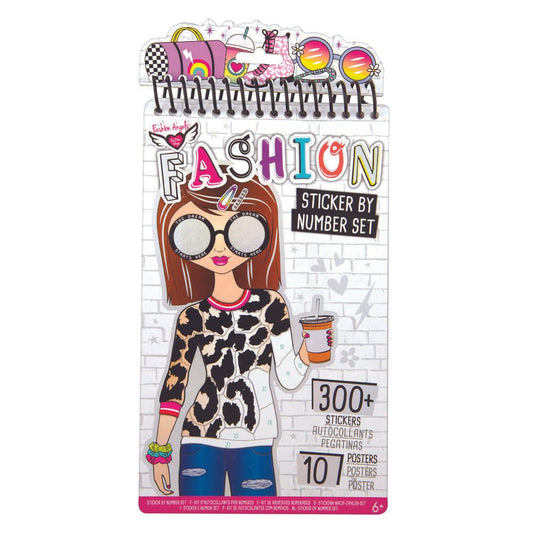 Set Fashion Angels Sticker Por Números