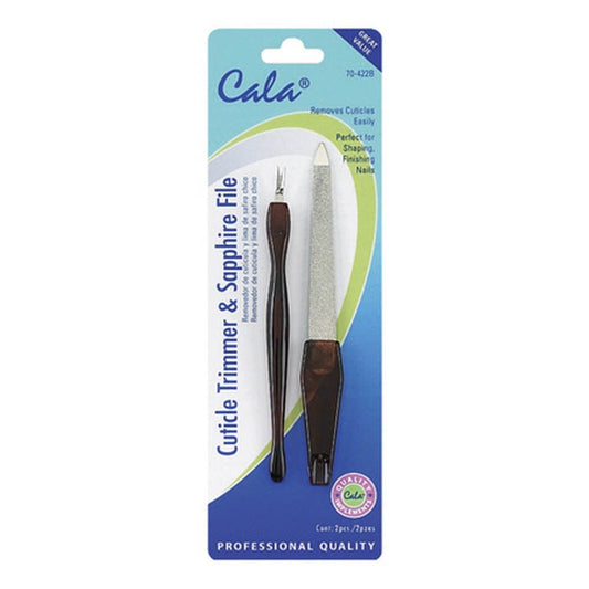 Set Removedor De Cutícula y Lima Cala