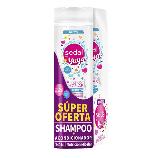 Shampoo + Acond Sedal Nutrición Micelar 400ml