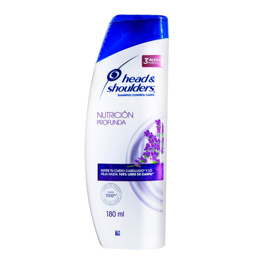 Shampoo Head & Shoulders Nutricion Profunda 180ml