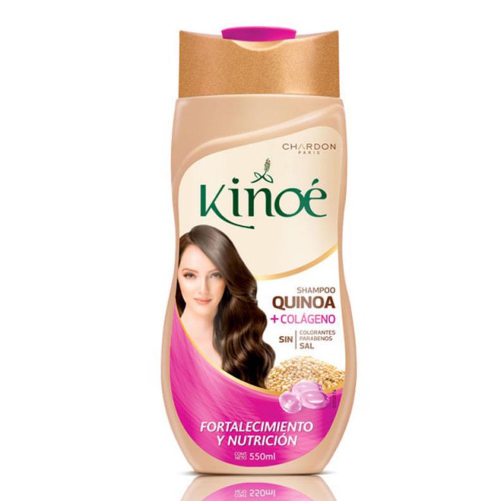 Shampoo Kinoe Fortalecimiento Con Colágeno 550 ml