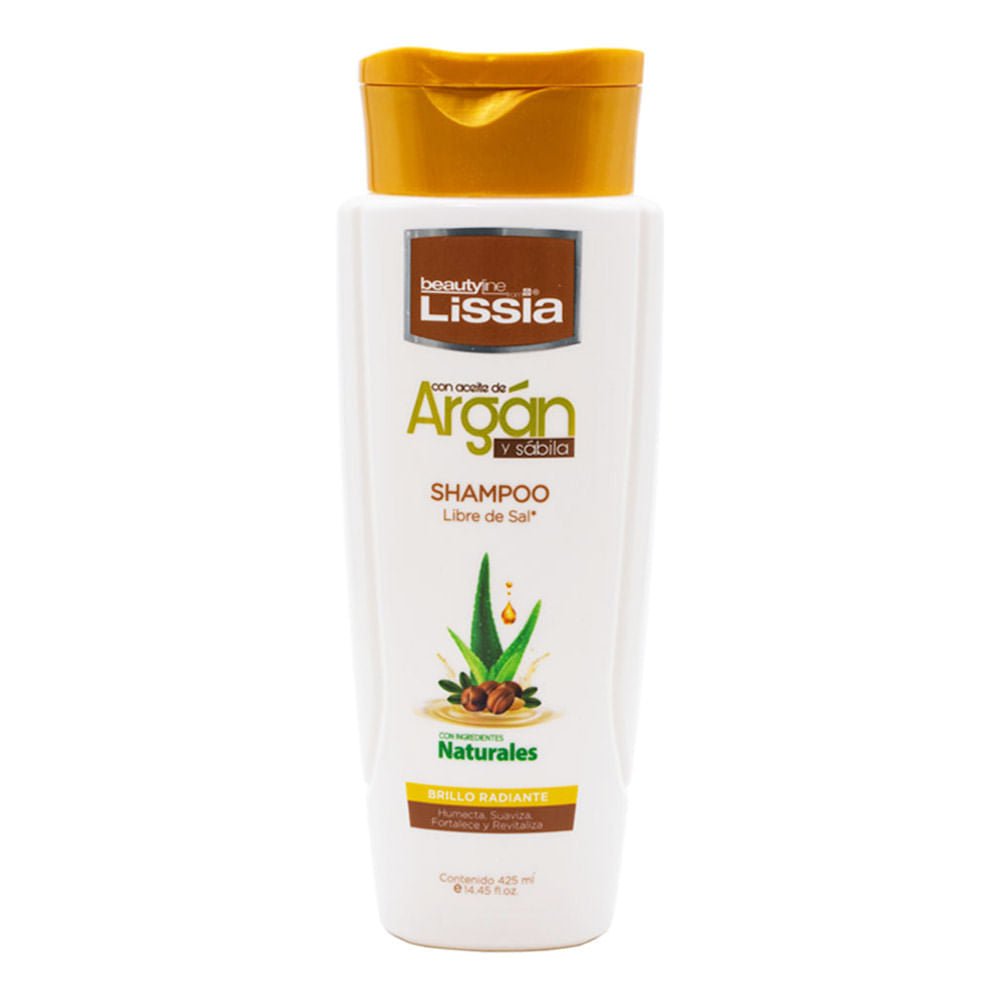 Shampoo Lissia de Argán y Sábila 425 ml