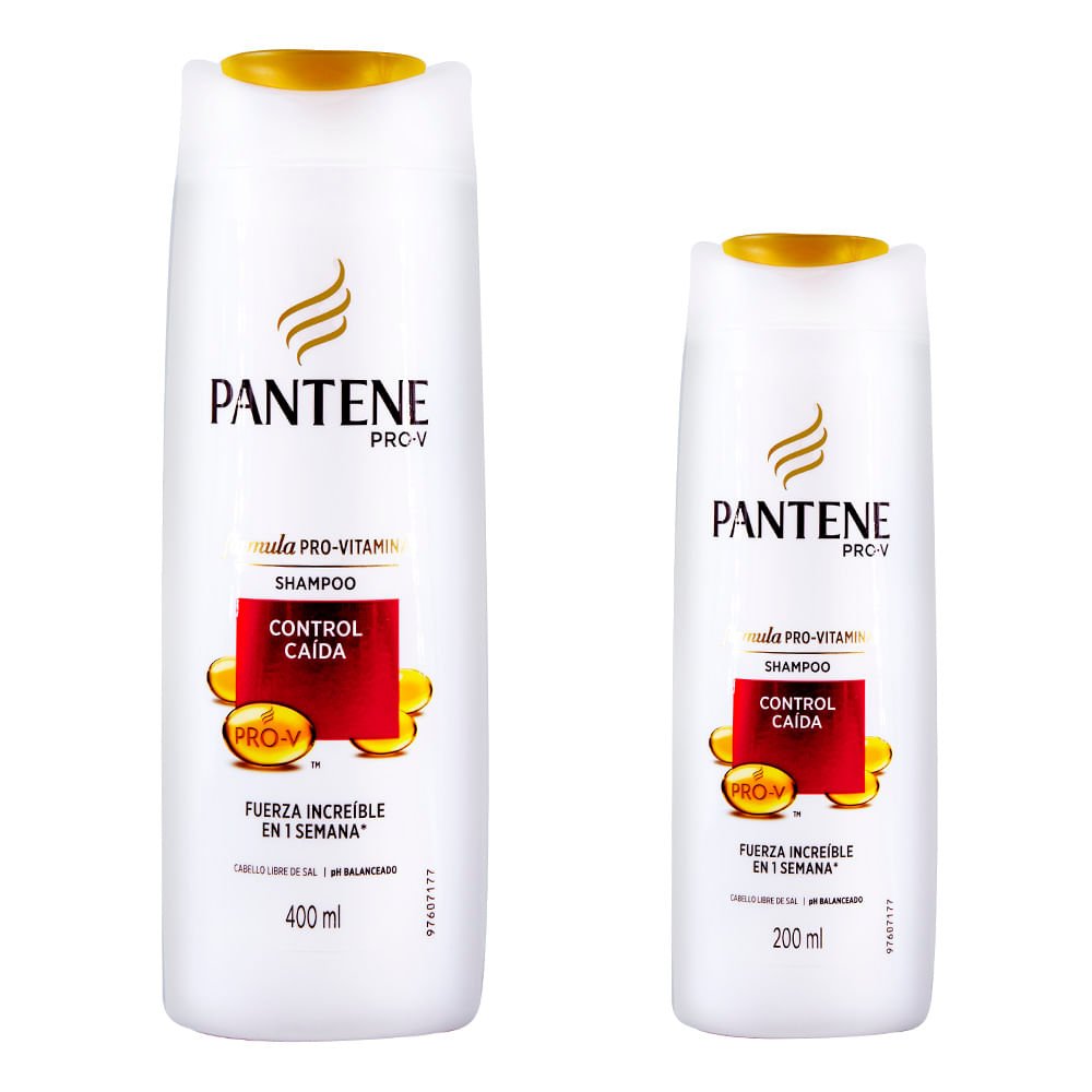 Shampoo Pantene Control Caida Promo Pack