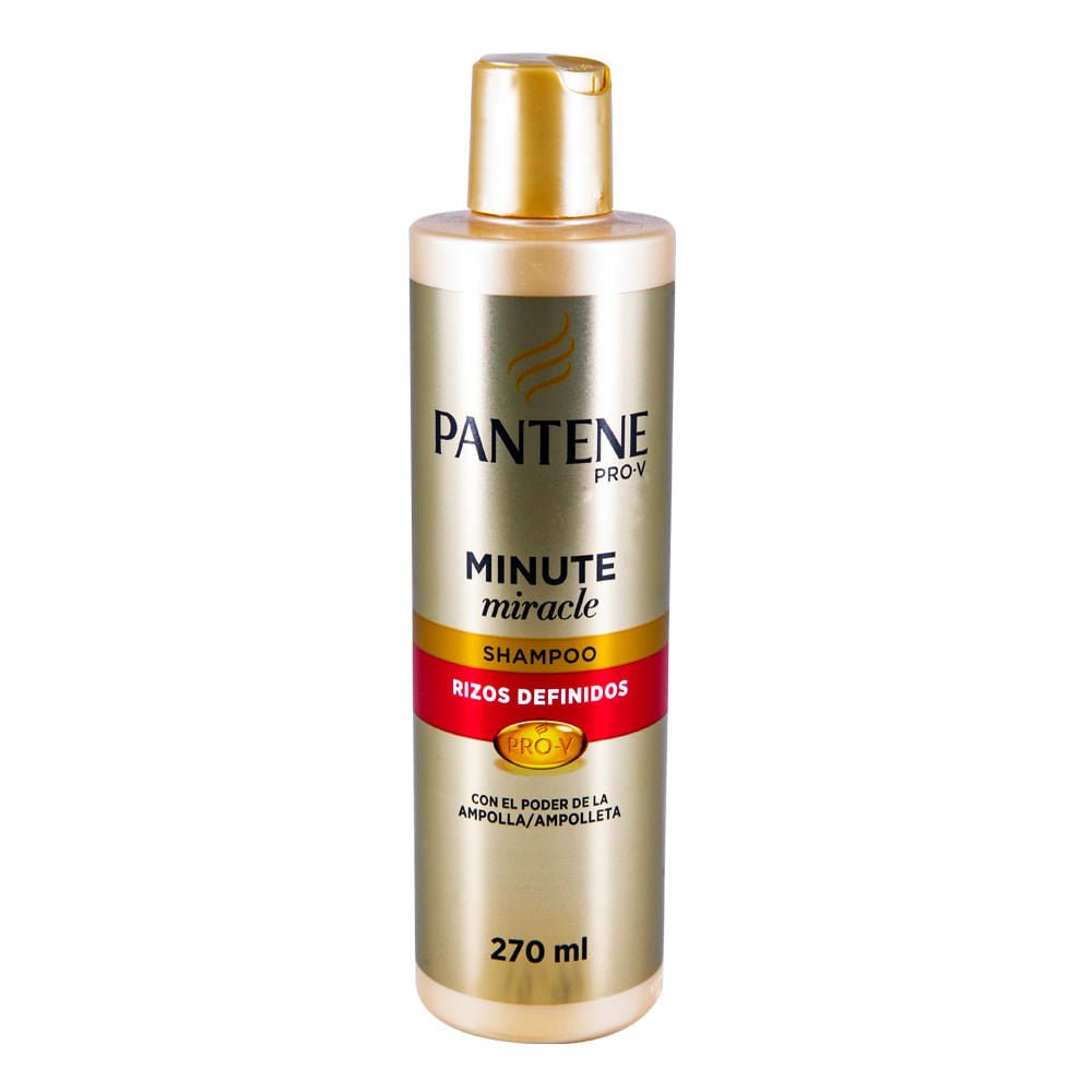 Shampoo Pantene Minute Miracle Rizos Definidos